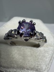 طلای سفید ۱۴ عیار پایه پالادیوم (585 White Gold Palladium-based)