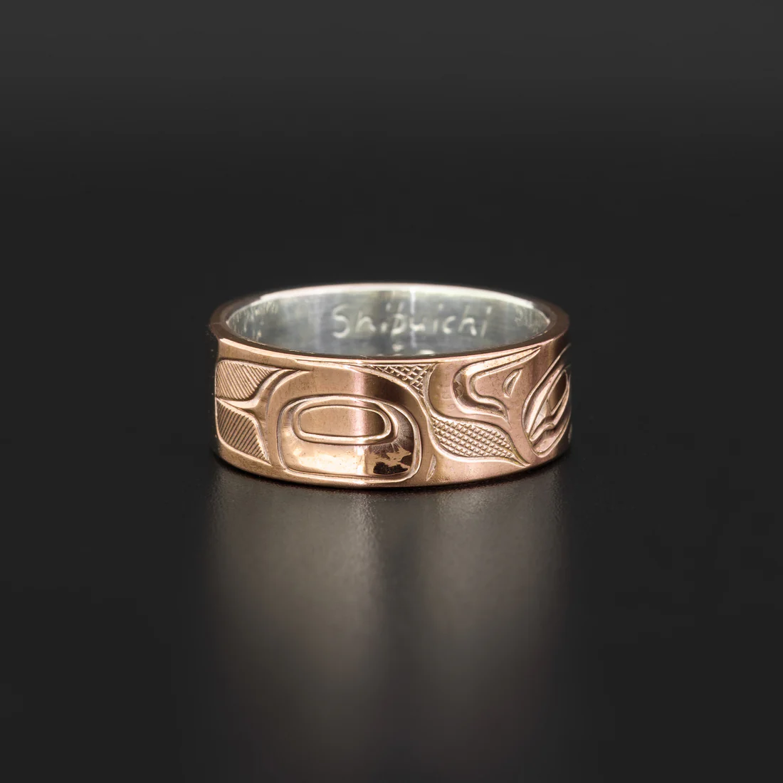 https://www.lattimergallery.com/products/raven-shibuichi-silver-ring