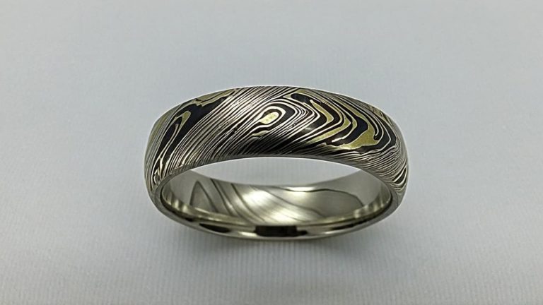 Low-Karat Shibuichi Ring
